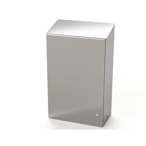 1/4 Turn Latch Electrical Enclosures, 36 in H, 12 in D, 24 in W, NEMA 3R, 4, 4X, 12, 13